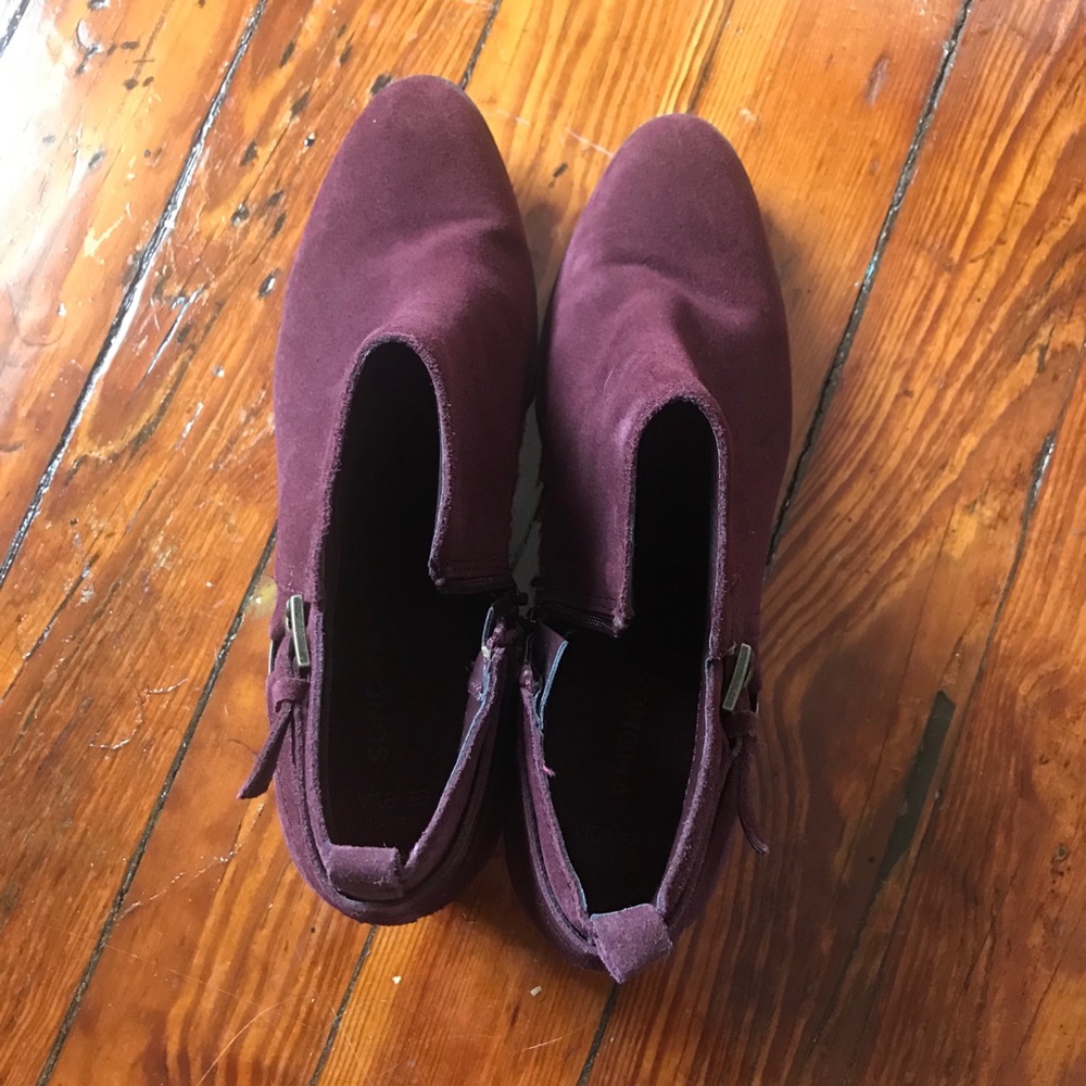 Burgundy Boots